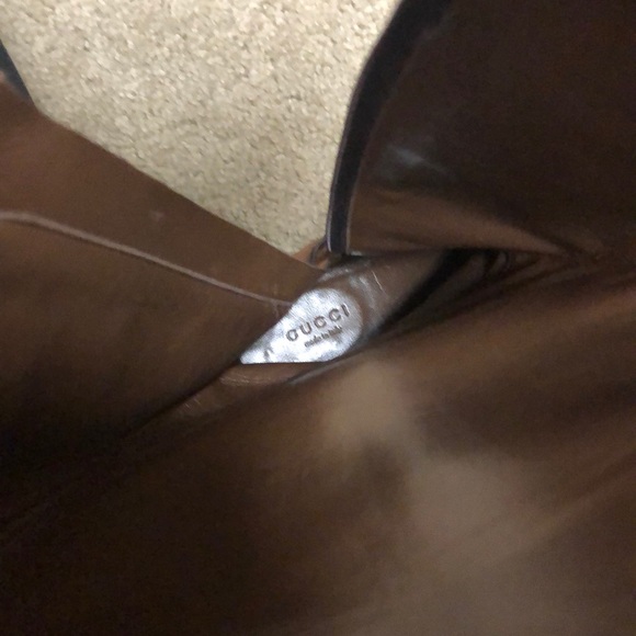 Gucci Boots Brown Suede Pointed Toe - Picture 7 of 13